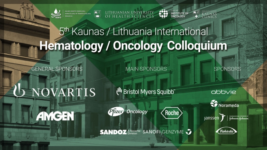 5th Kaunas / Lithuania International Hematology / Oncology Colloquium