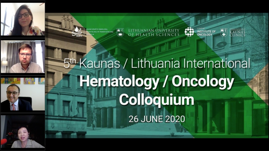 5th Kaunas / Lithuania International Hematology / Oncology Colloquium